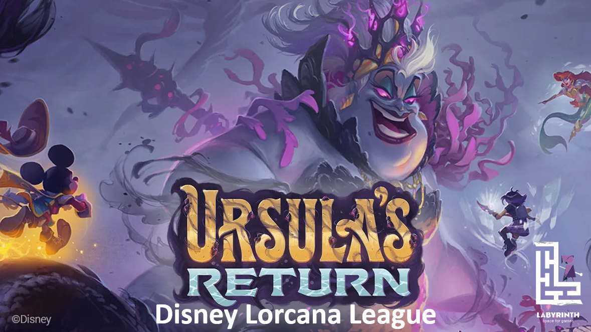 Disney Lorcana League Sealed Deck Ursula's Return (25-05-24)